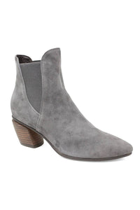 Django & Juliette Women's Jinks Leather Ankle Boot in chocolate suede - women's shoe - alternate view