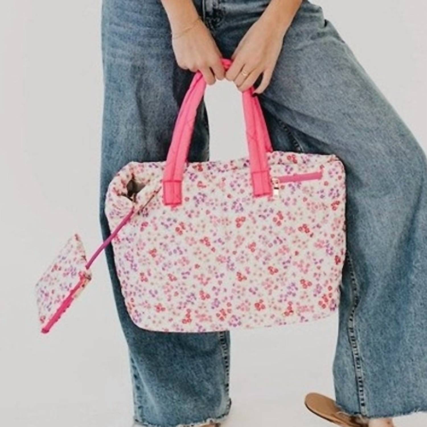 Pretty Simple - Presley Puffer Nylon Quilted Tote Bag