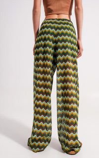124 Voltaire - Zig Zag Crochet Pant