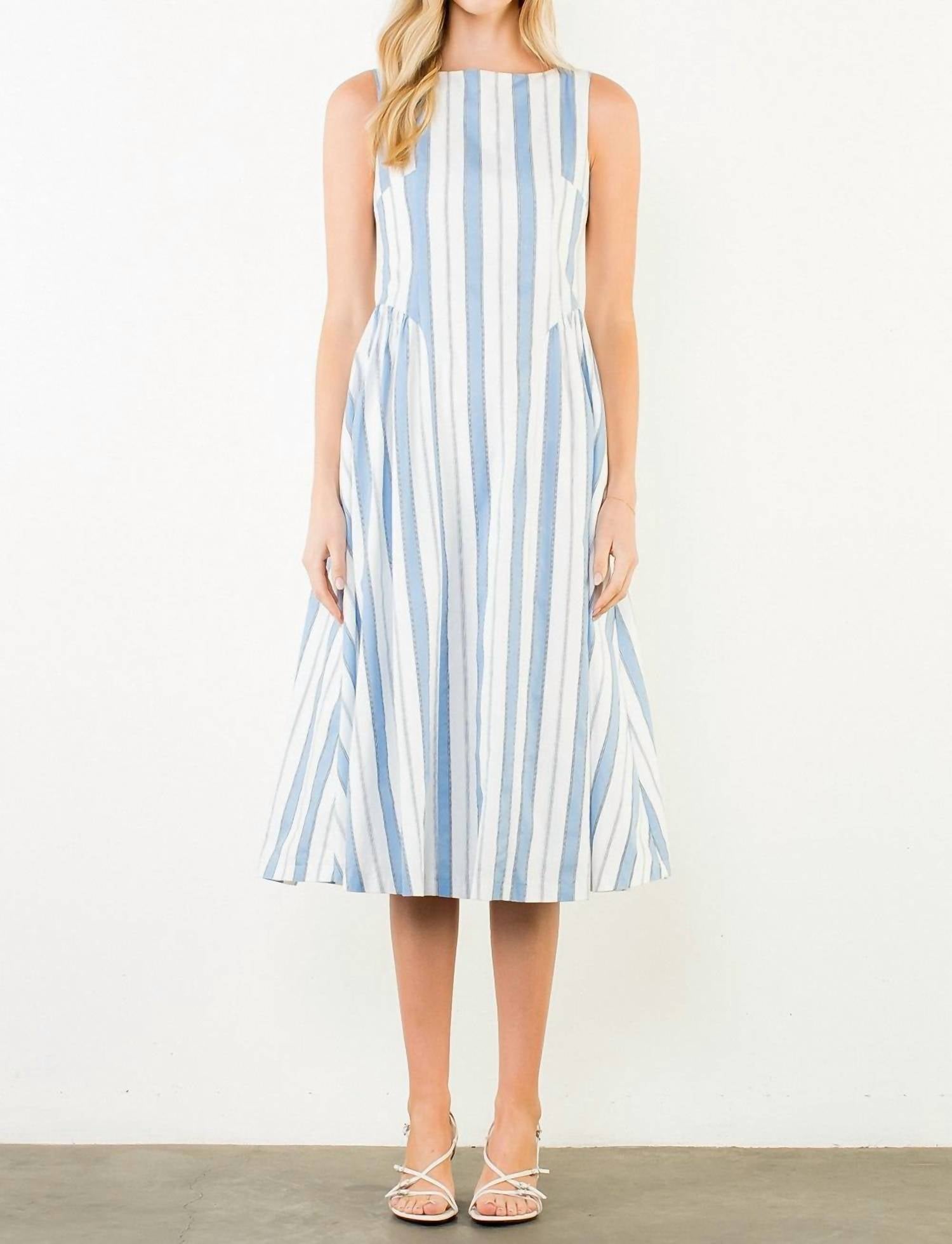 Thml - Perfect Striped Midi Dress