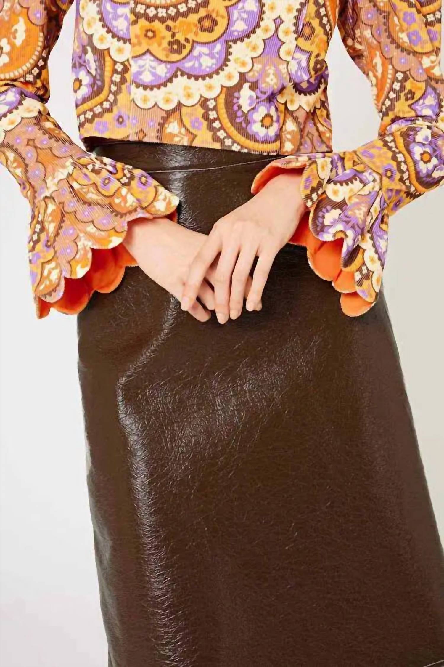 Manoush - Printed Cropped Blouse