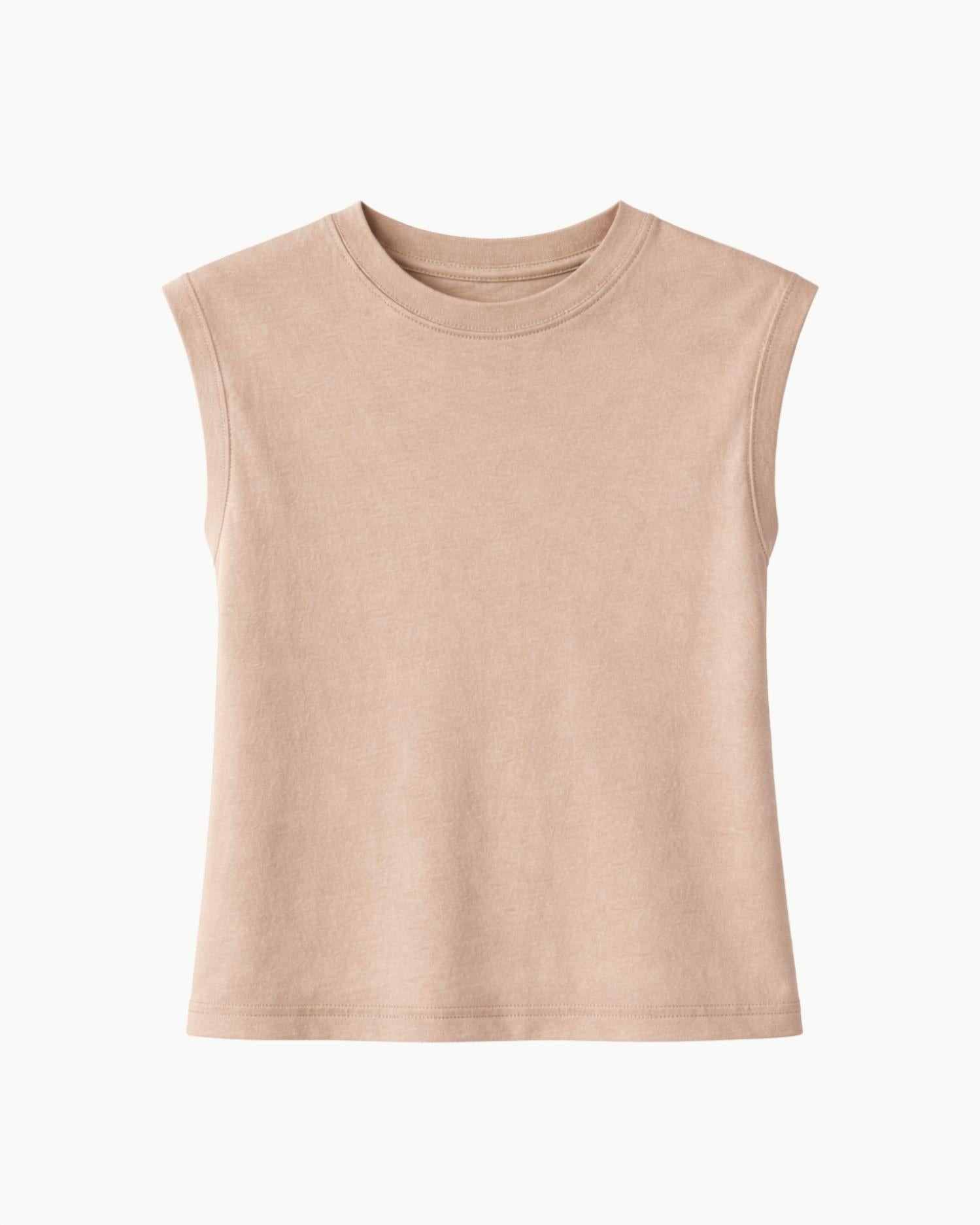 Amo - Sleeveless Babe Tee
