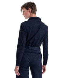 Karina Grimaldi - Veronica Suede Blouse