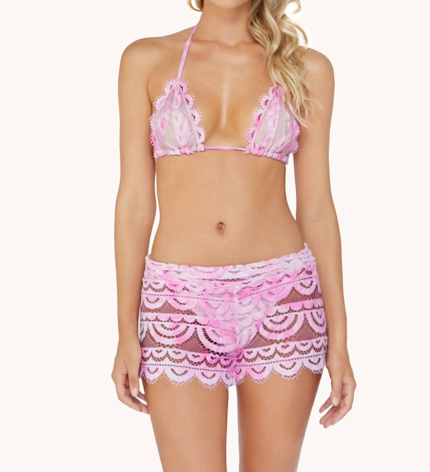 Pily Q - Swim Amalfi Lace Short