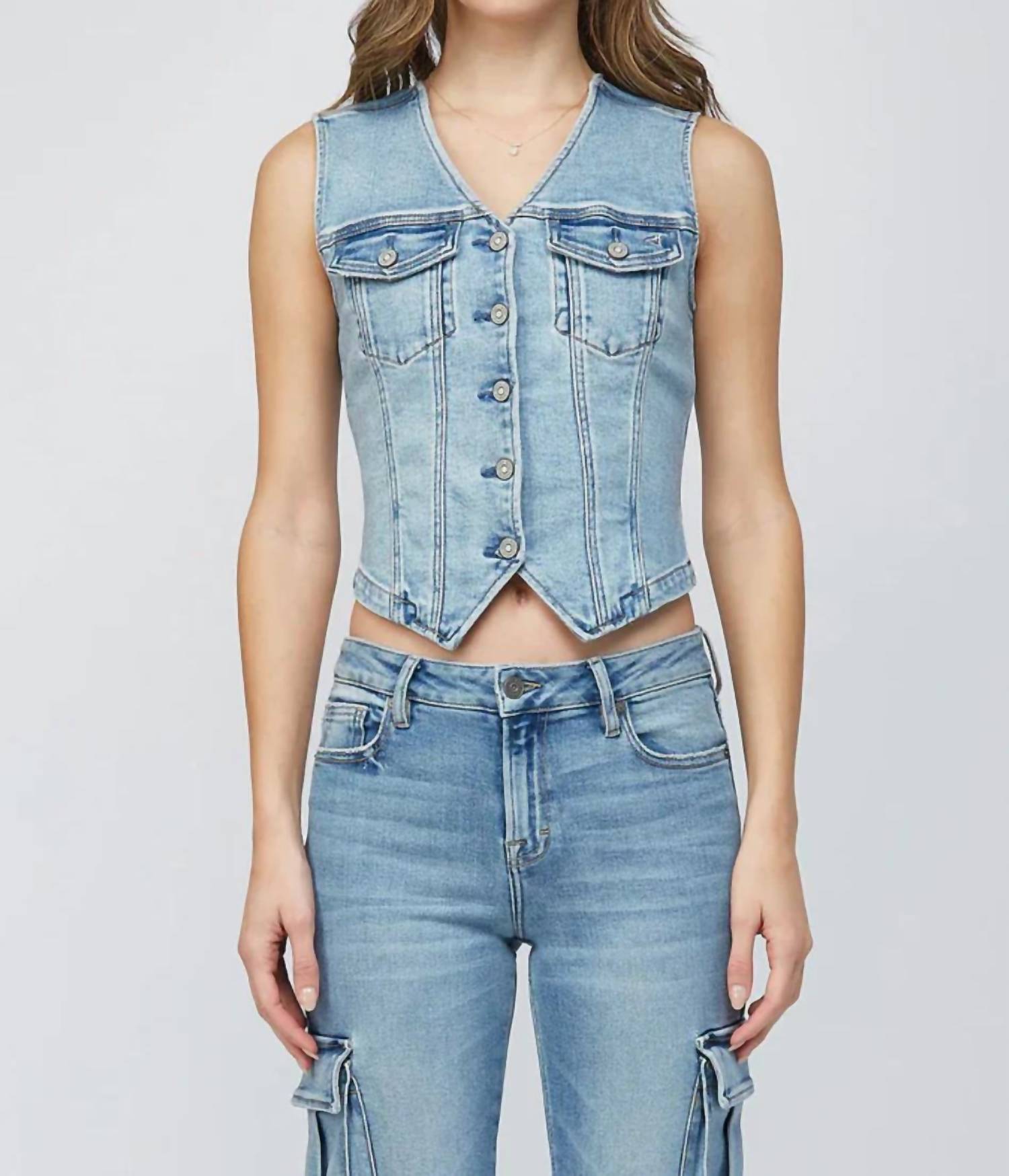 Hidden - Veronica Fitted Vest
