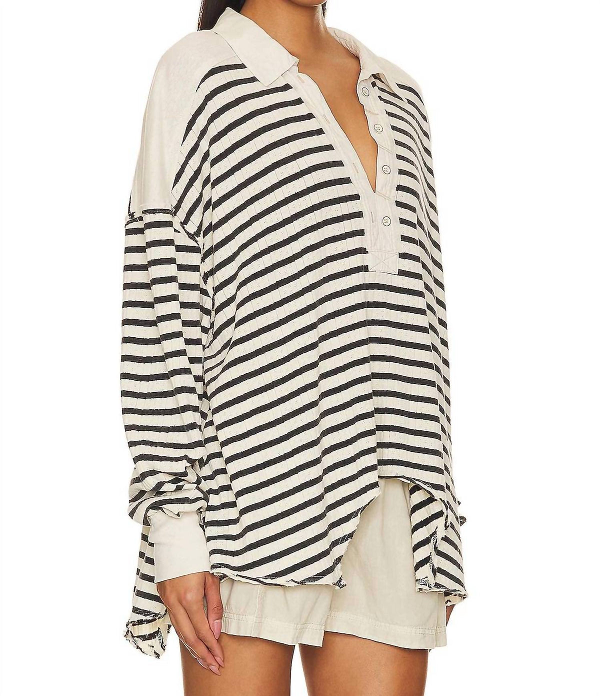 Free People - All for You Polo Top