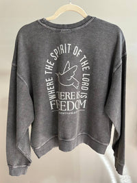 Oat Collective - Women's Spirit Of The Lord Vintage Thermal Sweatshirt