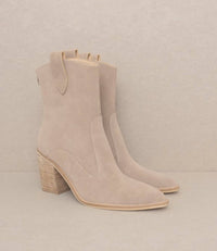 Oasis Society - Women's Tara Two Paneled Western Boots