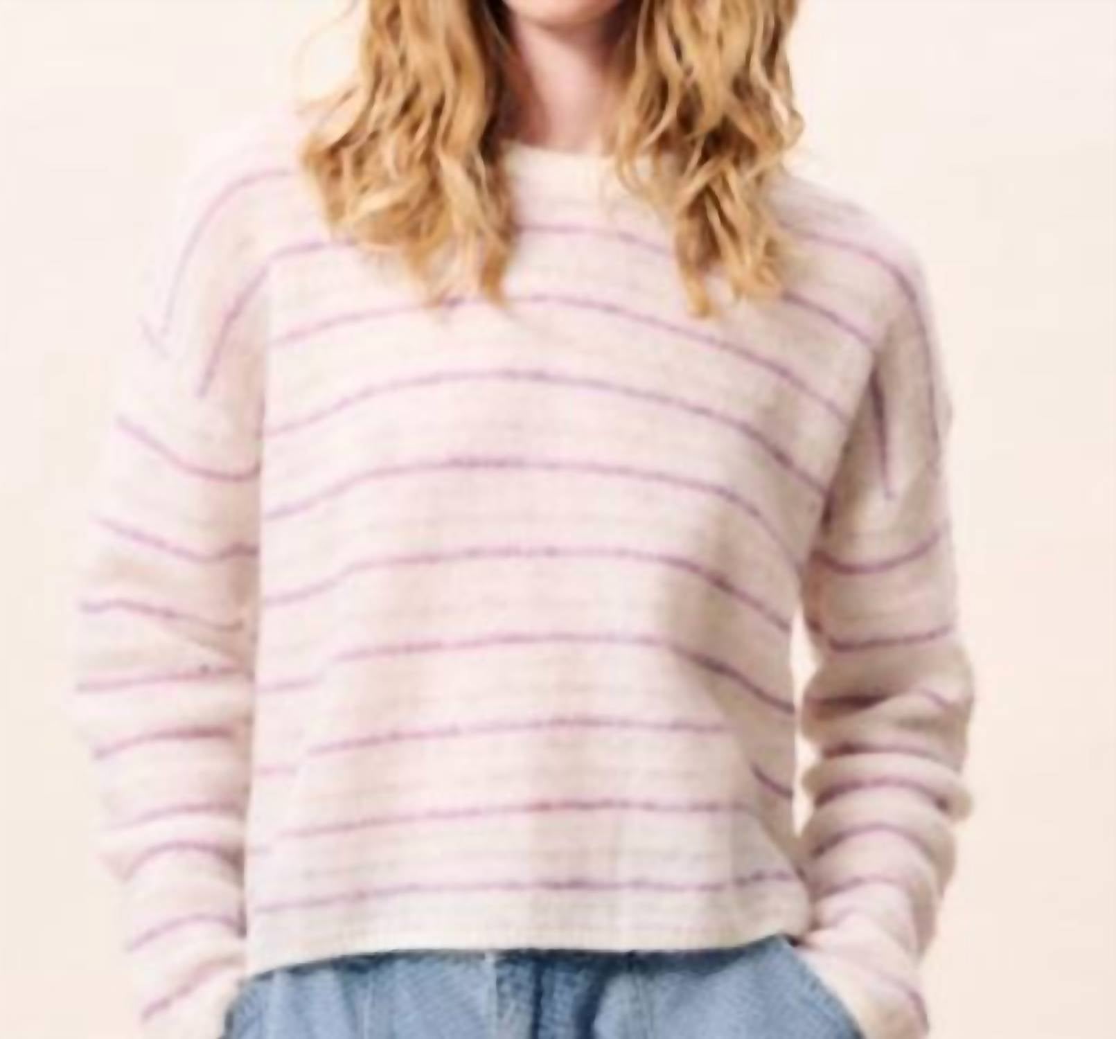 FRNCH Women's Tugela Pull in beige - women's sweater