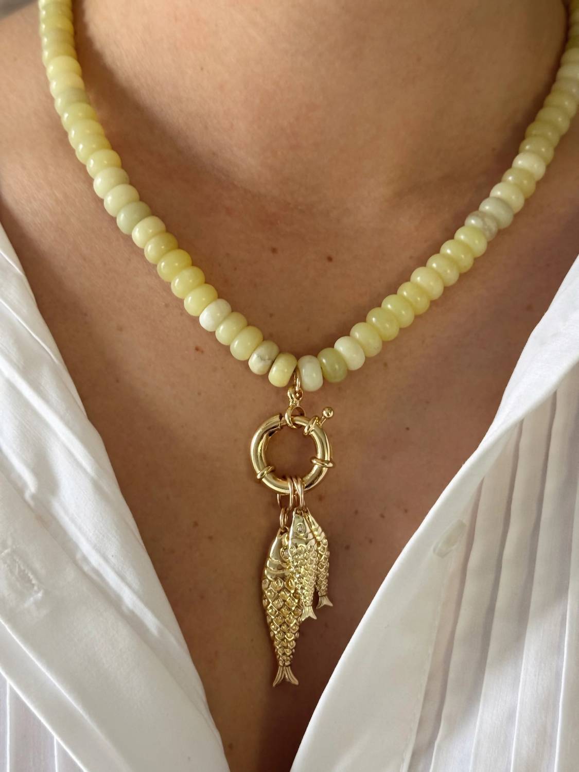 Alv Jewels - Fish On Necklace