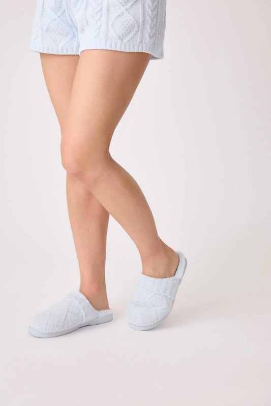 Pj Salvage - Women's Cable Crew Slipper Slides