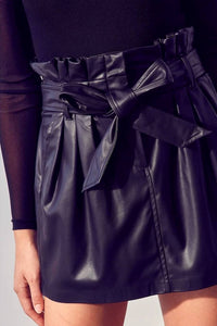 Dobe - Paper Bag Self Tie Skirt