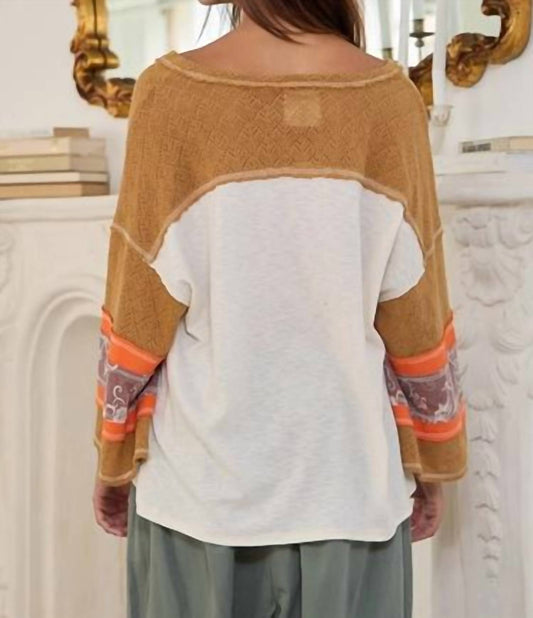 Bucketlist - Bell Sleeve V-neck Top