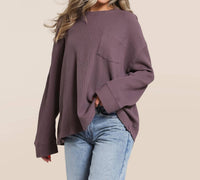 Free People - Dawson Pocket Thermal Sweater