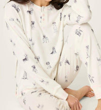 Pj Salvage - My Dog Is My Valentine Pajama Set