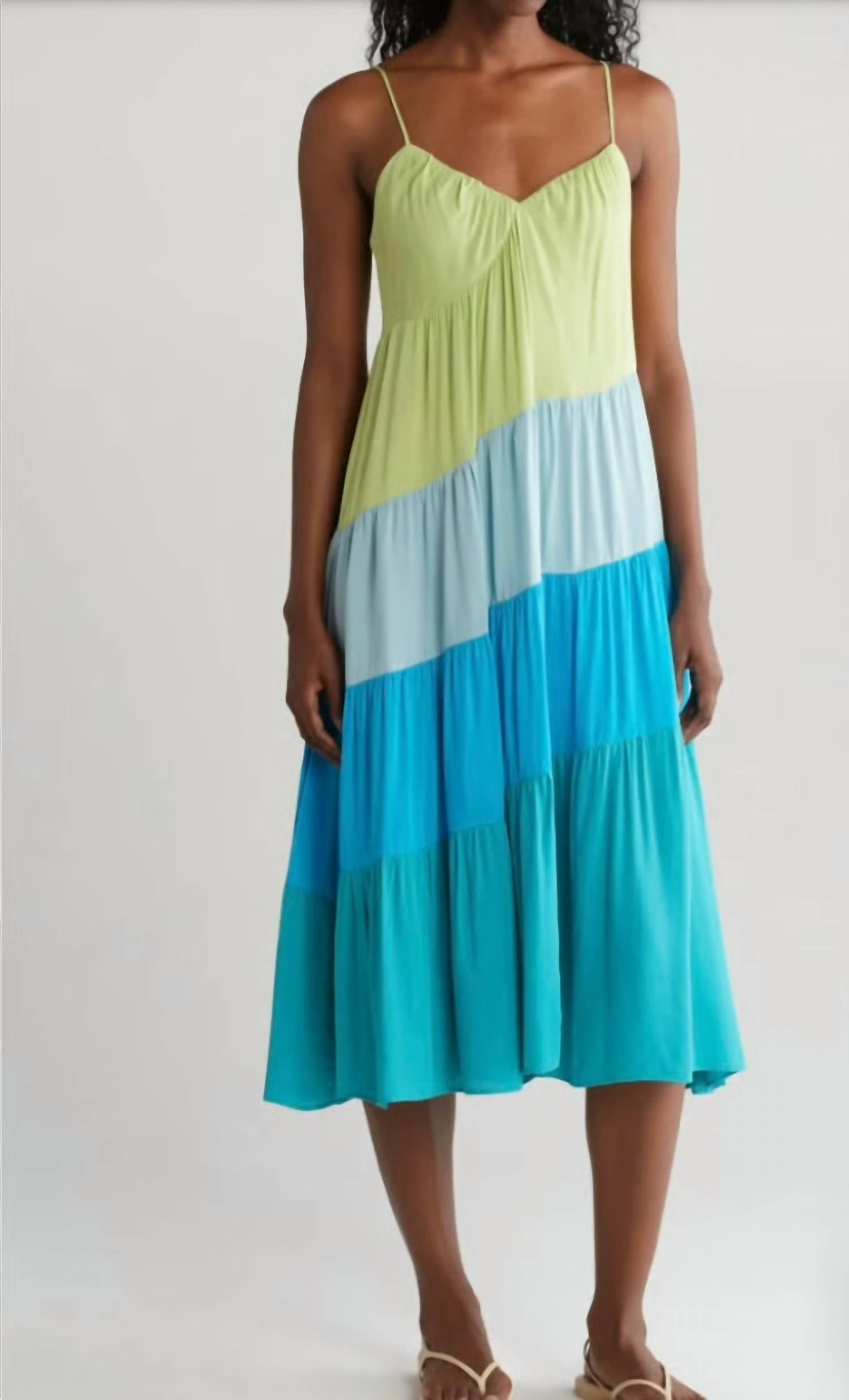 Lucy Paris - Positano Midi Dress