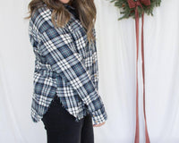 Miou Muse - Plaid Long Sleeves Shirt