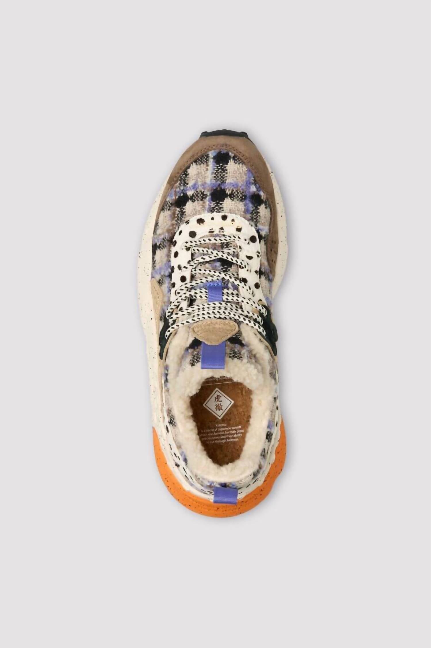 Flower Mountain - Women's Kotetsu Suede Woolen Knitting Sneakers