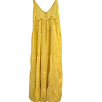Made In Italy - Viviana Tiered Linen Dress