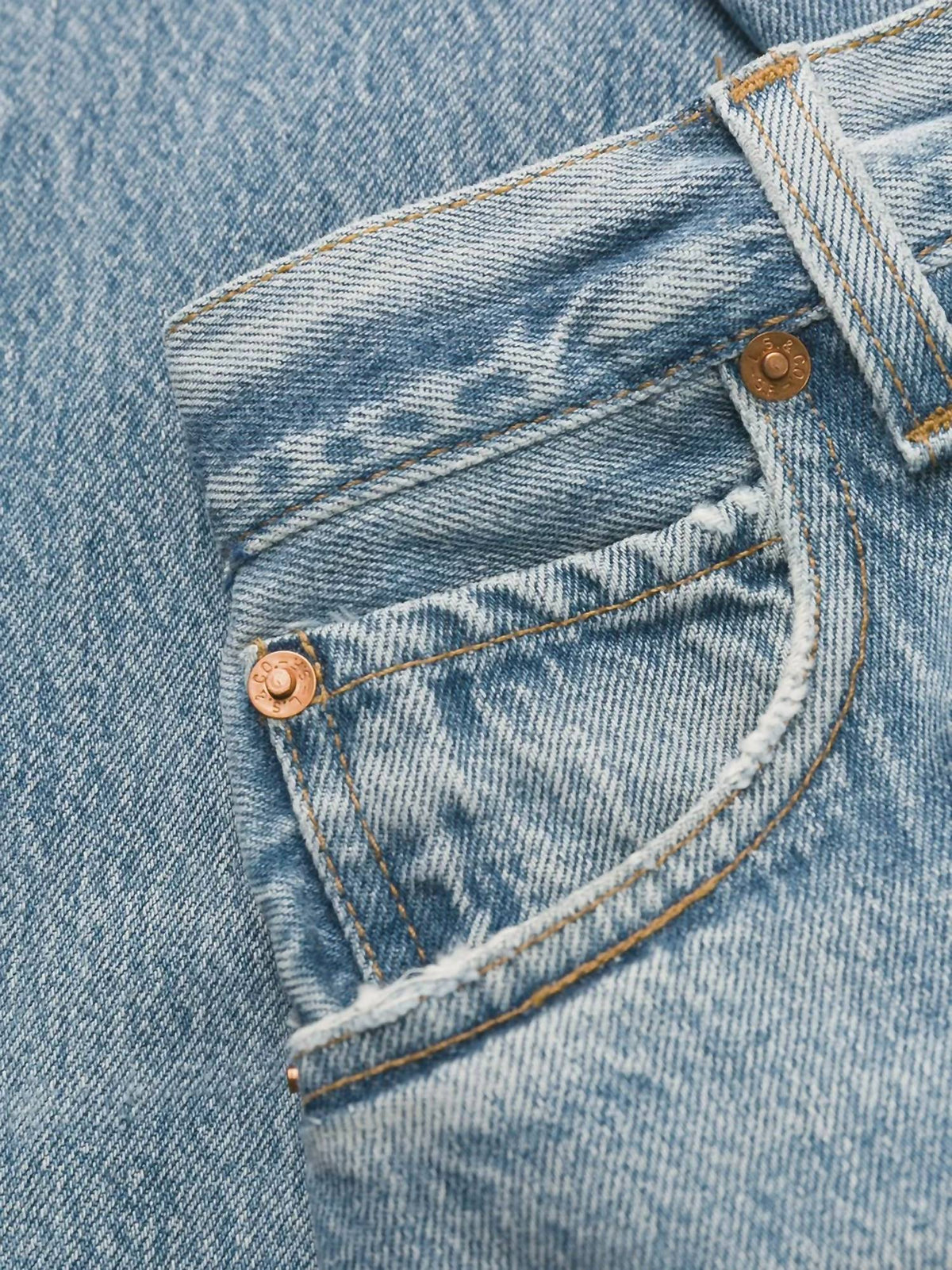Re/Done - High Rise Wide Leg Crop Jeans