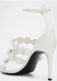 Alaia - Women's Patent Bubble Ankle-strap Sandals