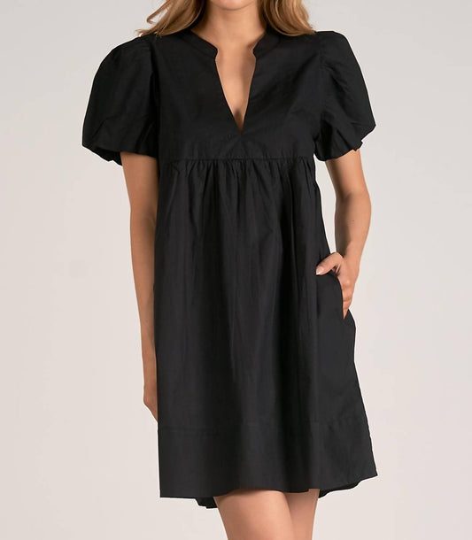 Elan - V-NECK DRESS