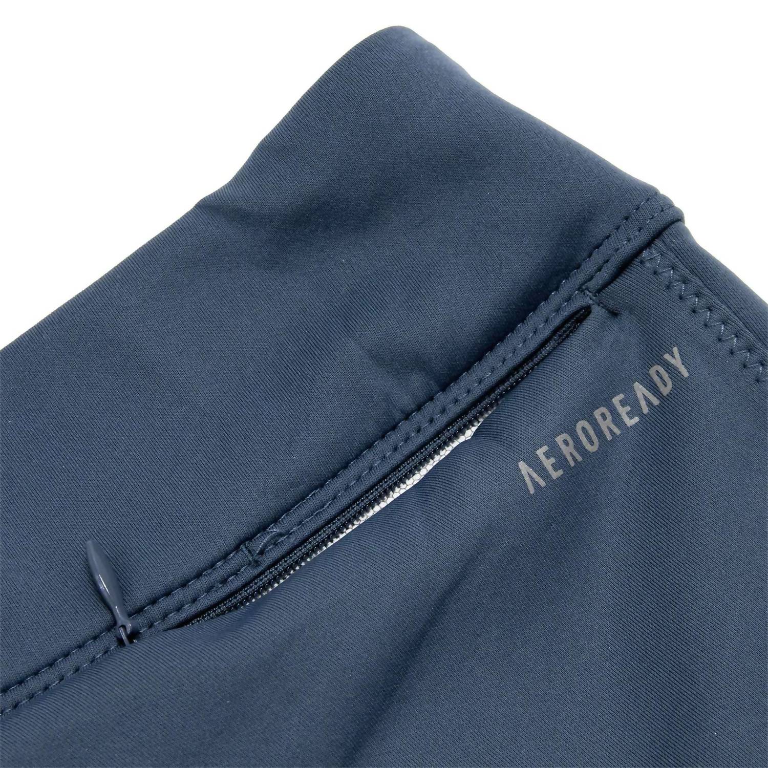 adidas Women's Own The Run 3-stripes Fast Tights in legacy blue - women's pants - view 16