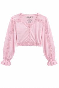 Katie J Nyc - Addie Lace Trim Top