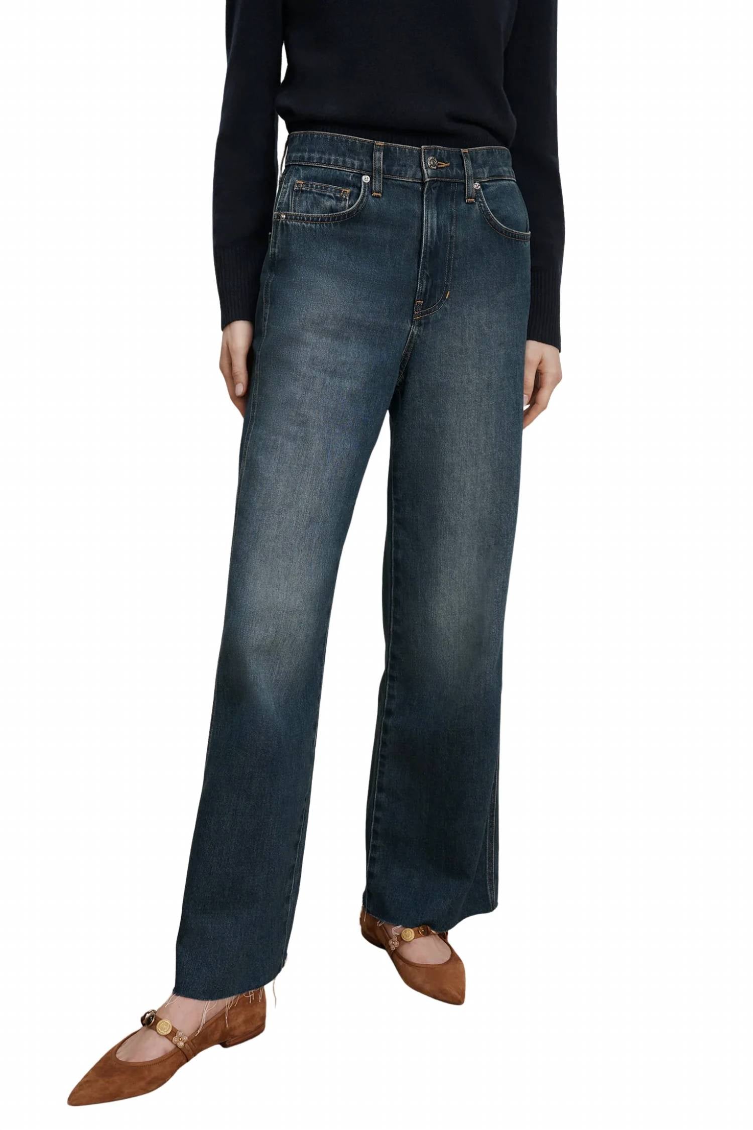 Veronica Beard - Taylor Wide Leg Jeans