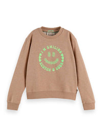 Scotch & Soda - Kid's Relaxed Fit Artwork Sweatshirt