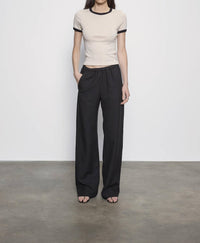 Enza Costa - COTTON CLASSIC RINGER TEE