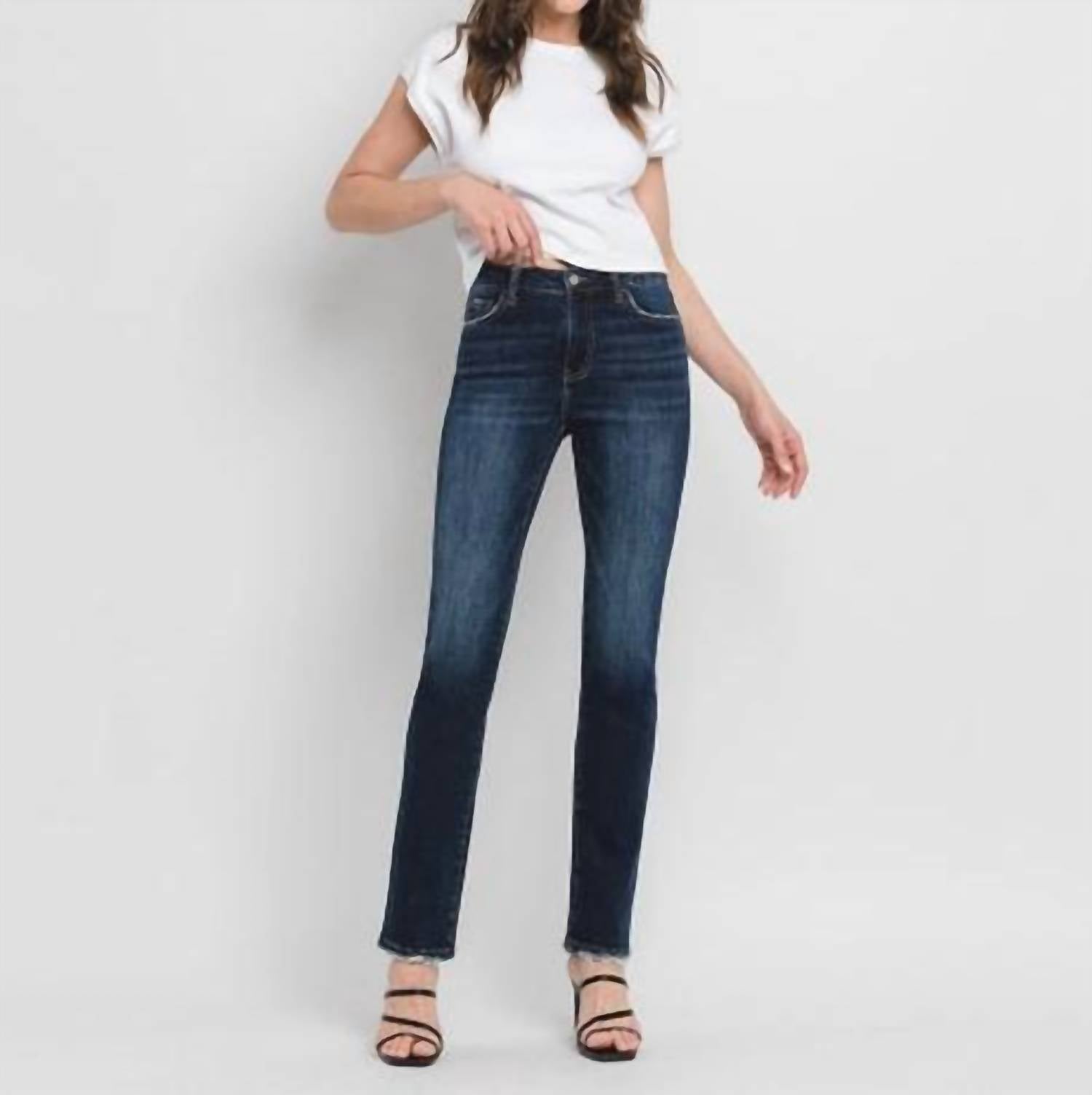 Lovervet - Felice Straight Leg Faded Denim