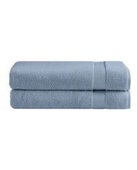 Under the Canopy Classic Organic 2-piece Bath Sheet Set in chambray - item