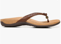VIONIC Women's Rest Bella Slipper in brown - women's shoe - alternate view