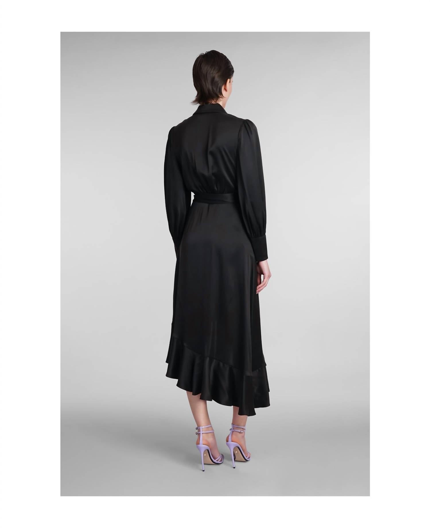 Zimmermann - Silk Wrap Midi Dress