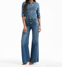 Veronica Beard - Kasey Wide-leg Jean
