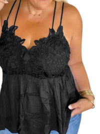Blakeley - Lace Babydoll Swing Tank Top
