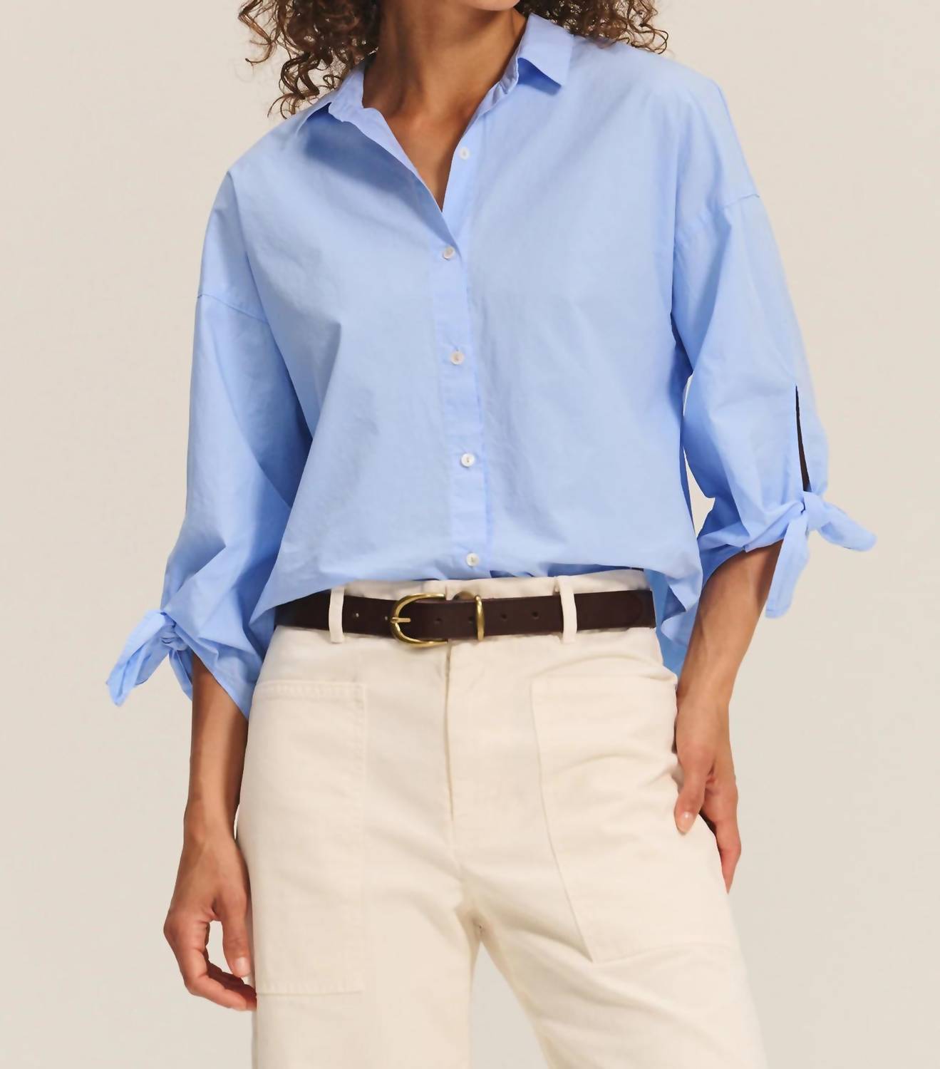 Velvet By Graham & Spencer - Arlette Button Front Top