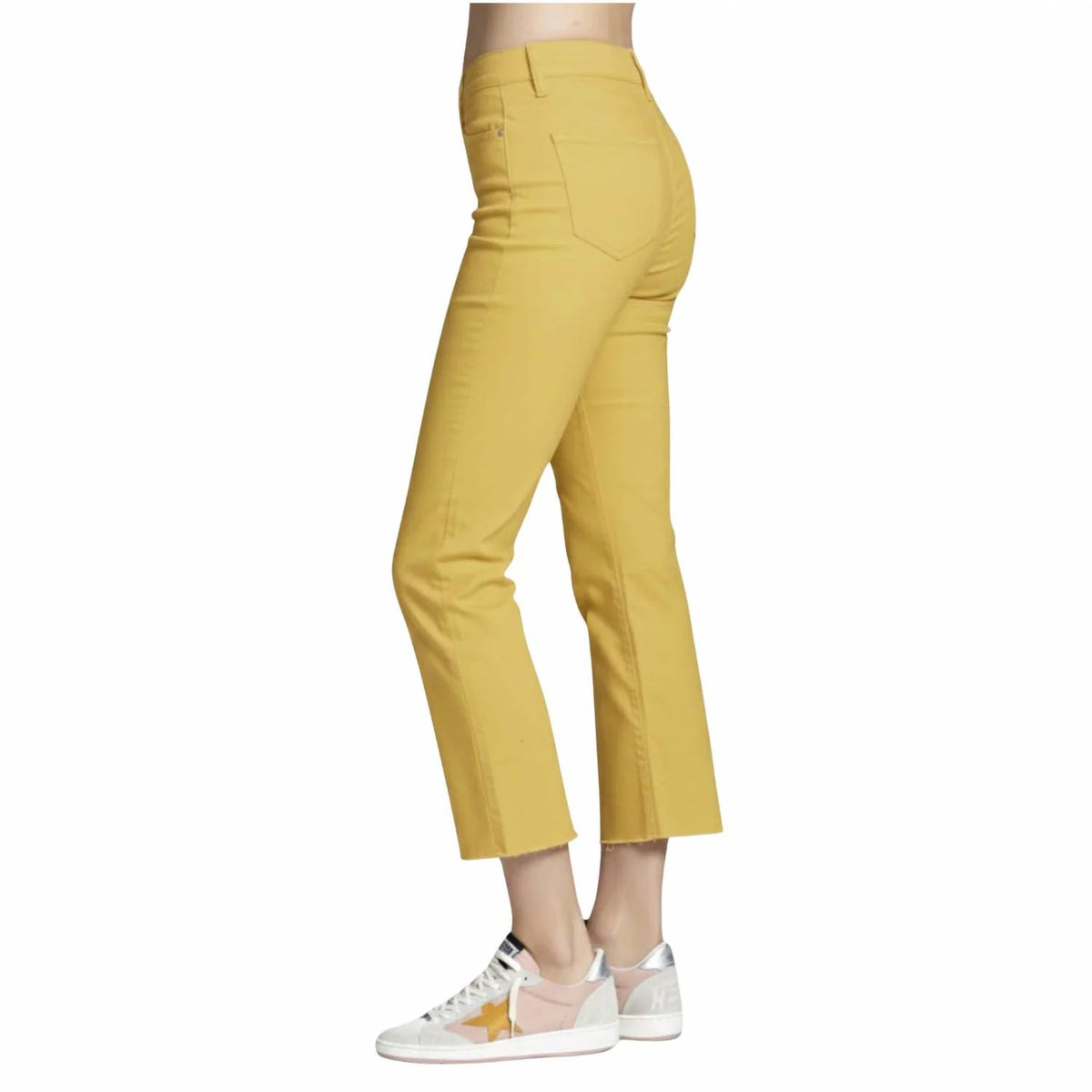Apny - Women's Cropped Straight Leg Jean
