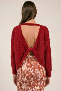 Sage The Label - Melanie Back Twist Sweater