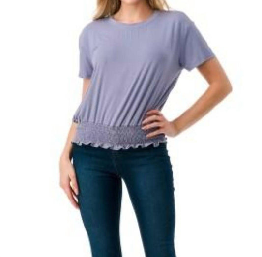 Ariella - Smocking Detailed Bottom Top