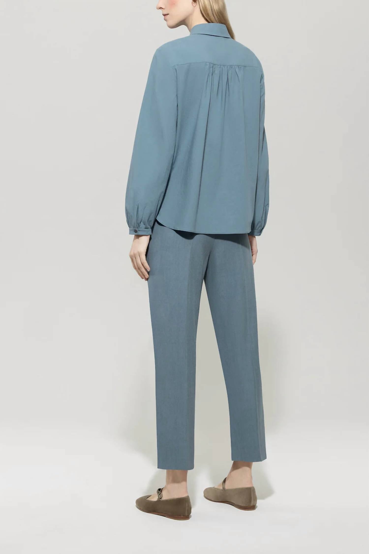 Luisa Cerano - Tapered Trousers With Panama Binding