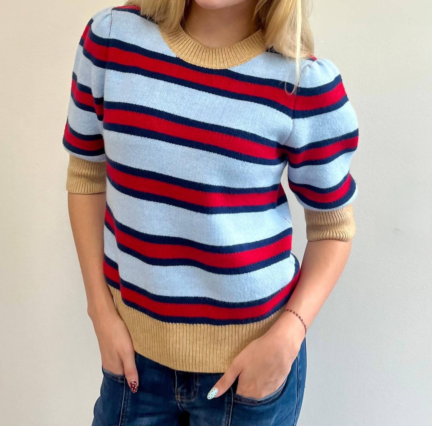 Thml - Scottie Striped Knit Sweater