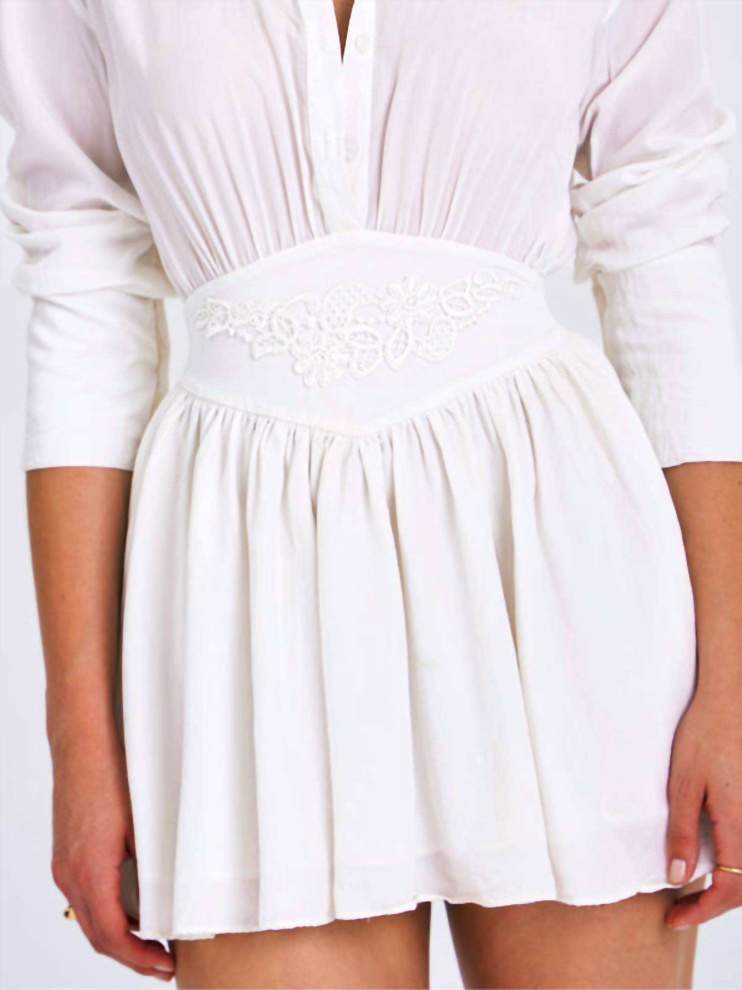 Miss Circle - Jamila Shirt Mini Dress