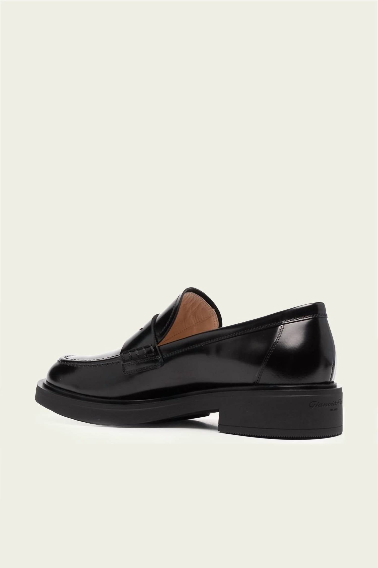 Gianvito Rossi - Women's Harris Leather Loafers