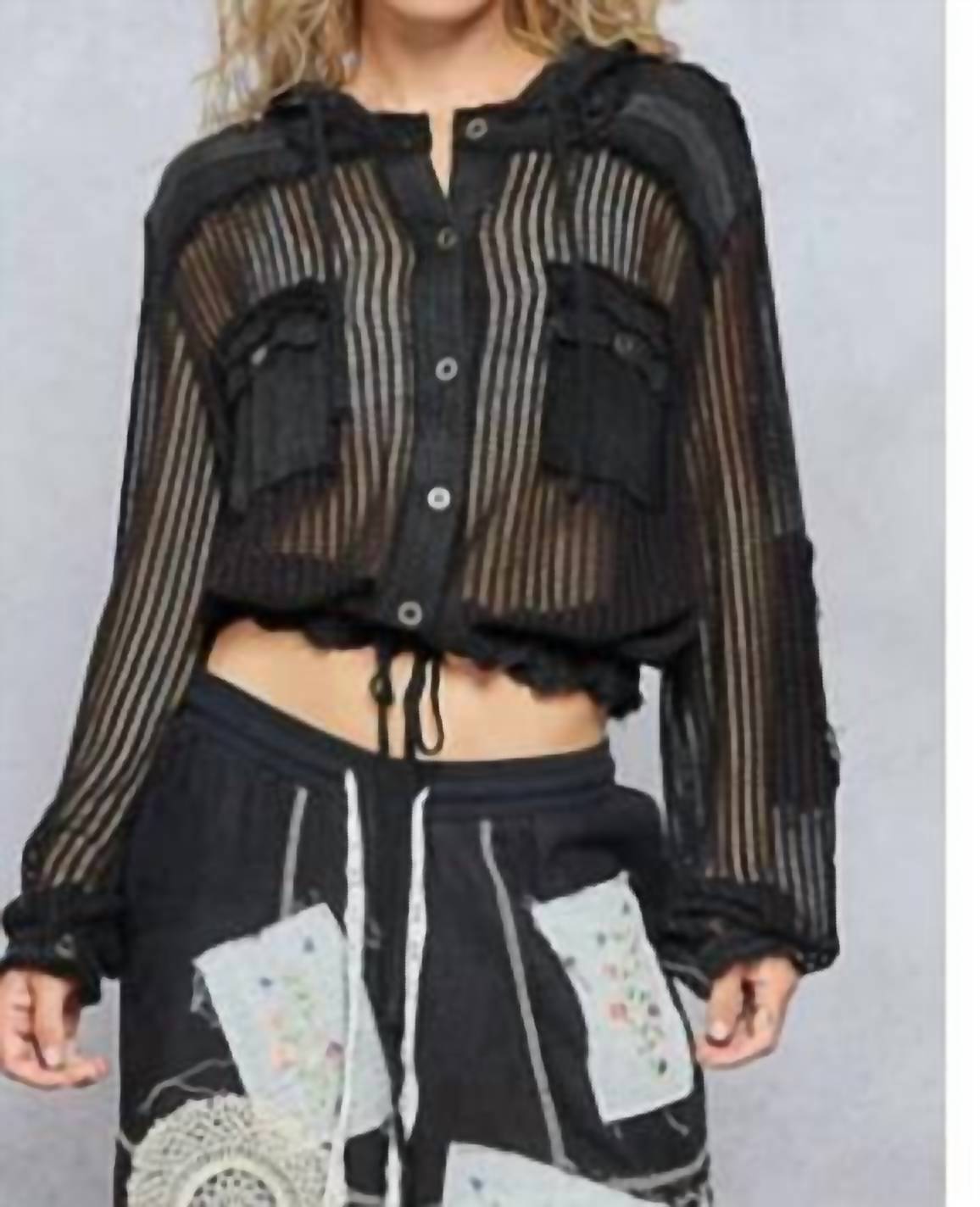 Pol - Our Favorite Open Weave Jacket