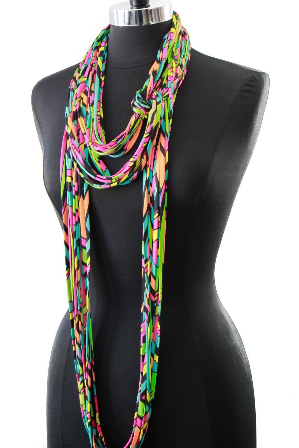 Necknots - Neon Scarf Necklace