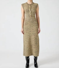 Third Form - Melange Knit Midi Dress