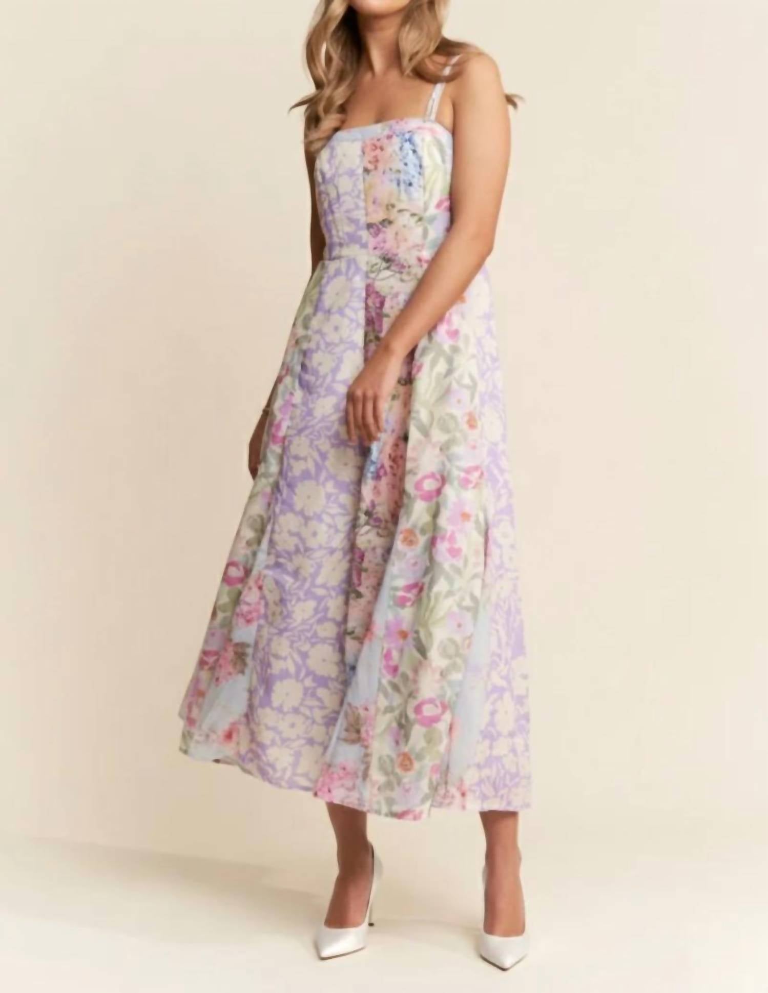 J.Nna - Floral Flowy Maxi Dress
