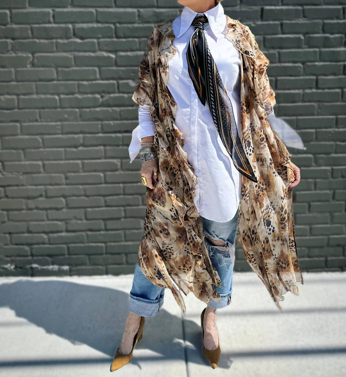 Davi & Dani - Feral Overlay Kimono